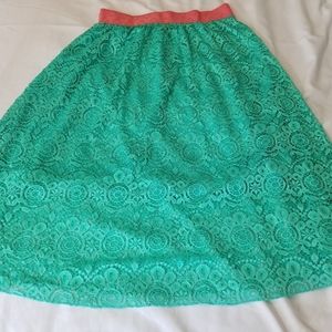 LuLaRoe Lola skirt, never worn, NWOT
